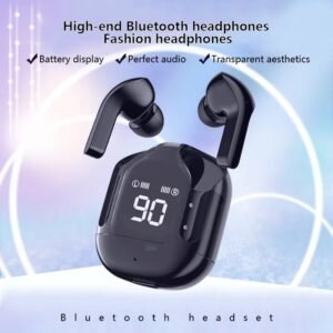 Digital bluetooth screen headphones Feat. 2