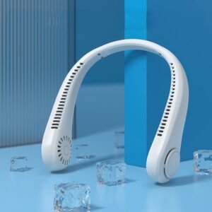 Foldable neck fan