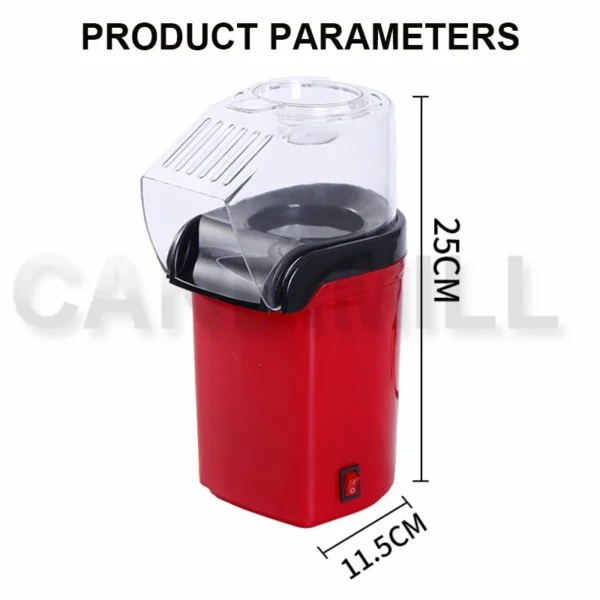 Household Popcorn Making Machine Dim
