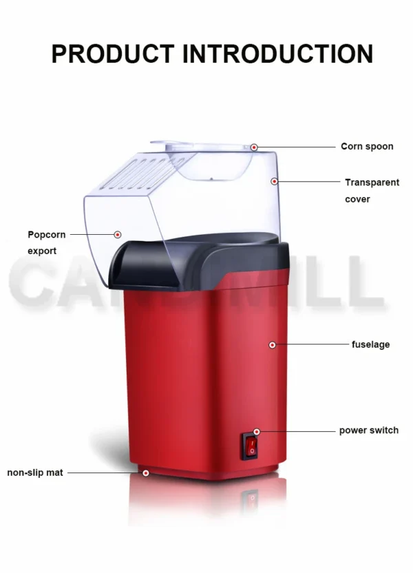 Household Popcorn Making Machine details