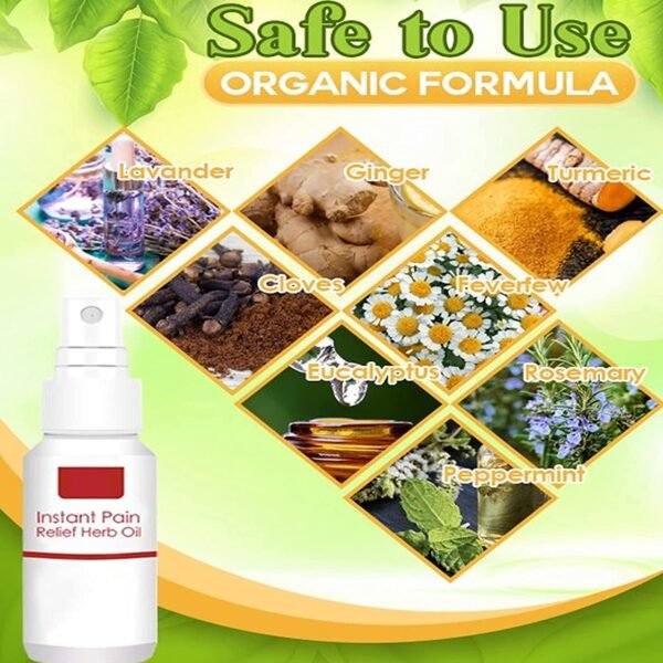 Instant Pain Relief ingredient