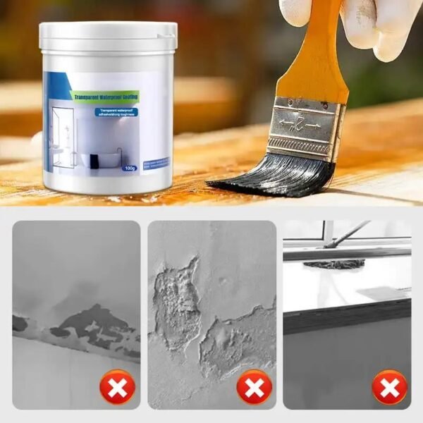 Transparent Waterproof Coating Prob-sol