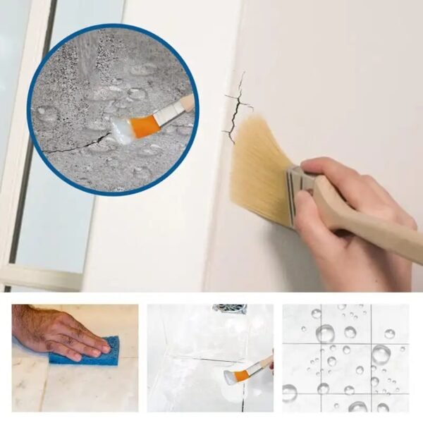 Transparent Waterproof Coating usage
