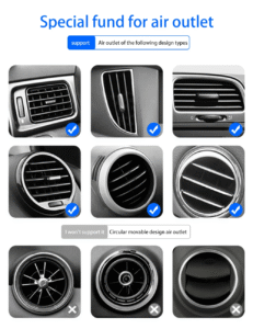 Wireless car charger fit for